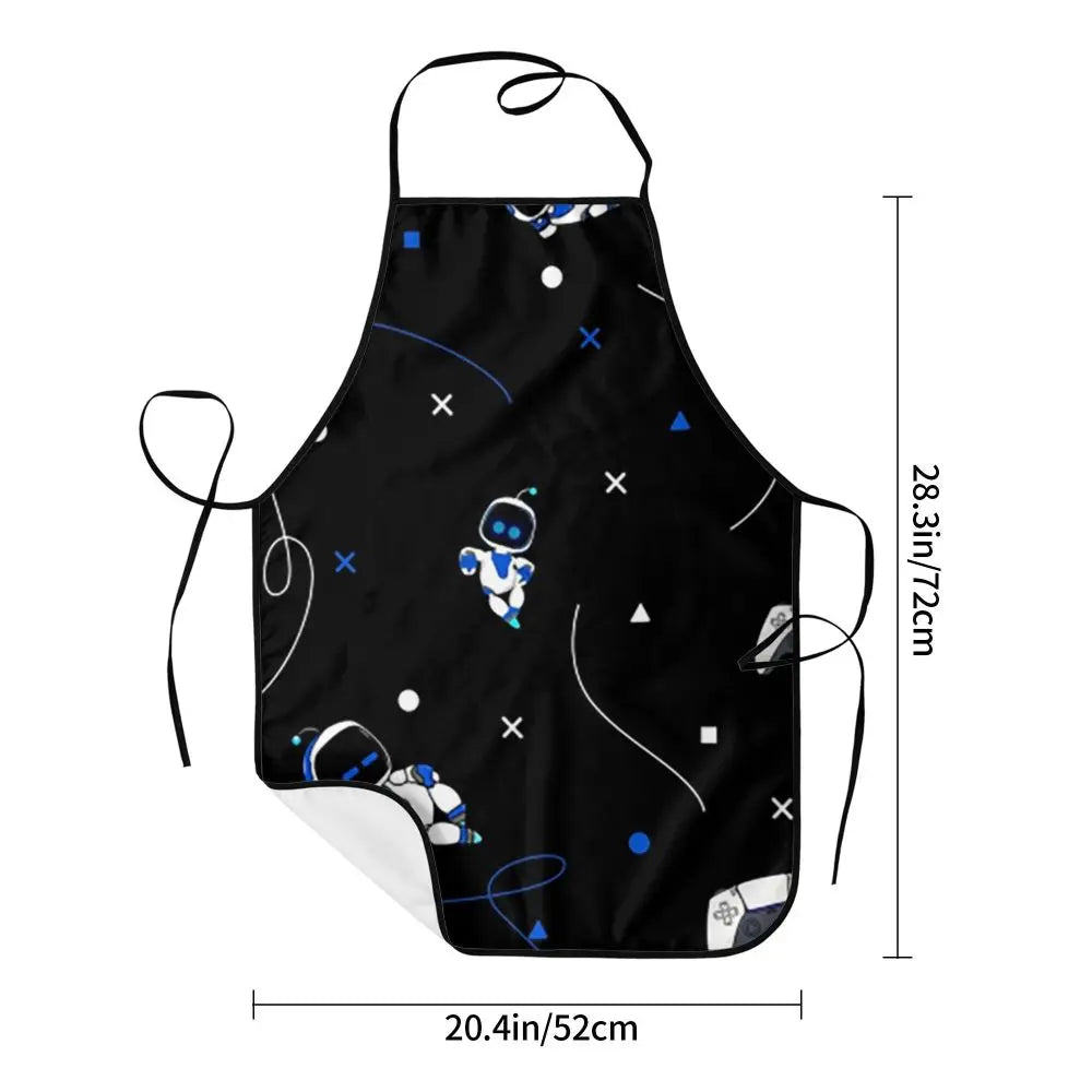 Galactic Adventure Edition Black - Astro Bot Kitchen Apron