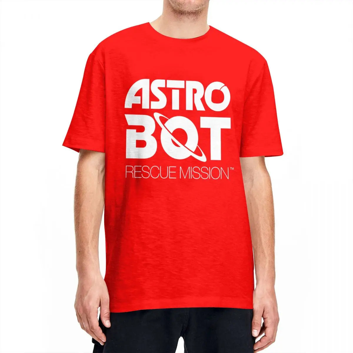 Rescue Mission Army Green - Astro Bot T-Shirt