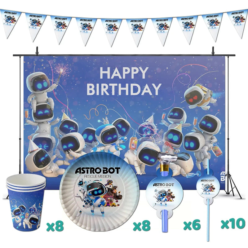 Astro Bot Party Blowouts (Set of 6)