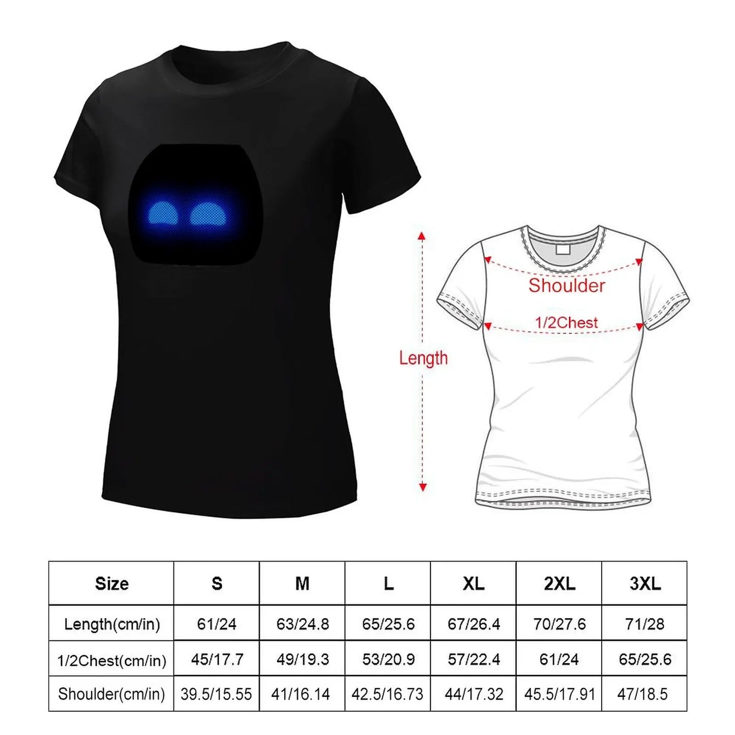 Galactic Glow Black - Astro Bot Women’s T-shirt