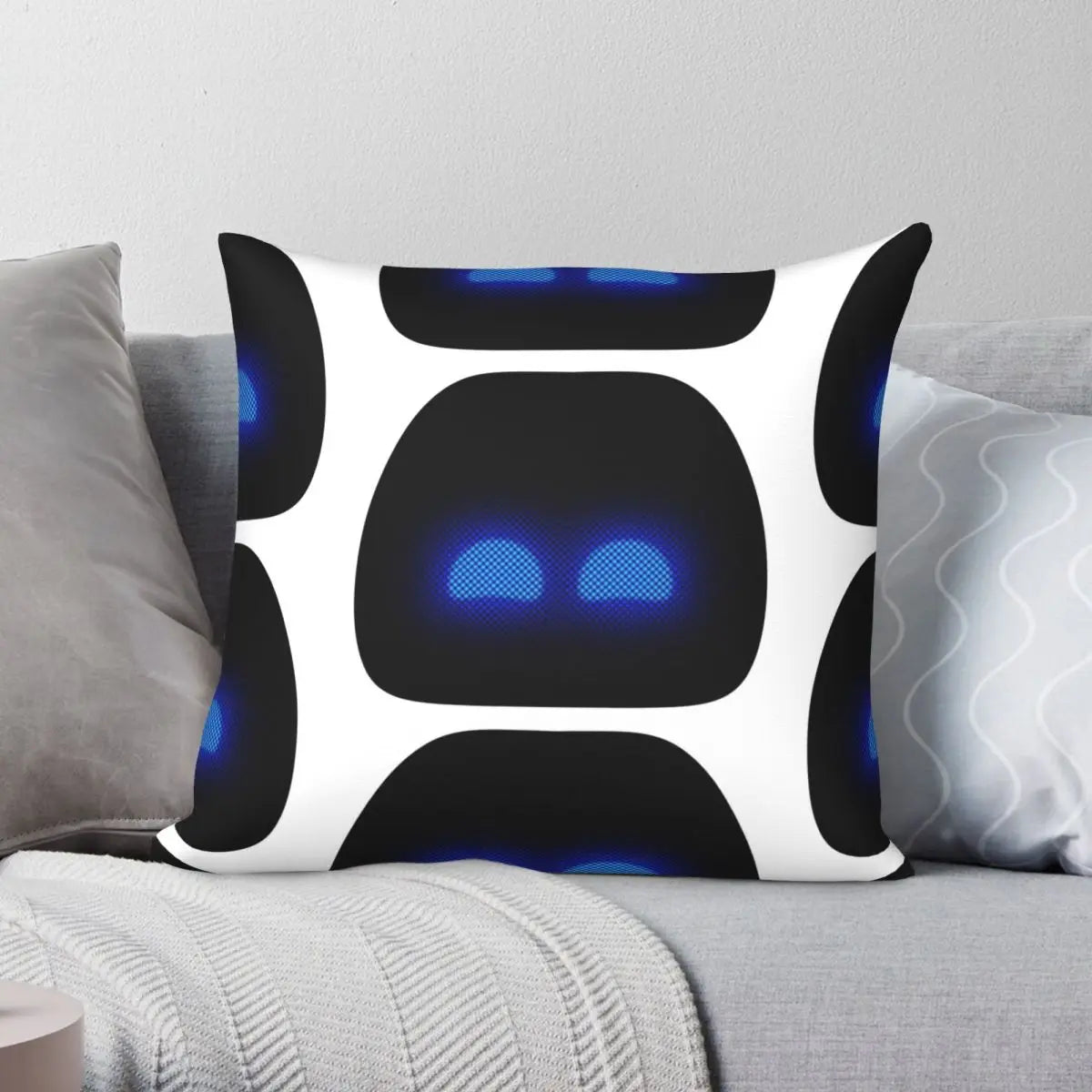 Astro Bot Eye Design Pillow