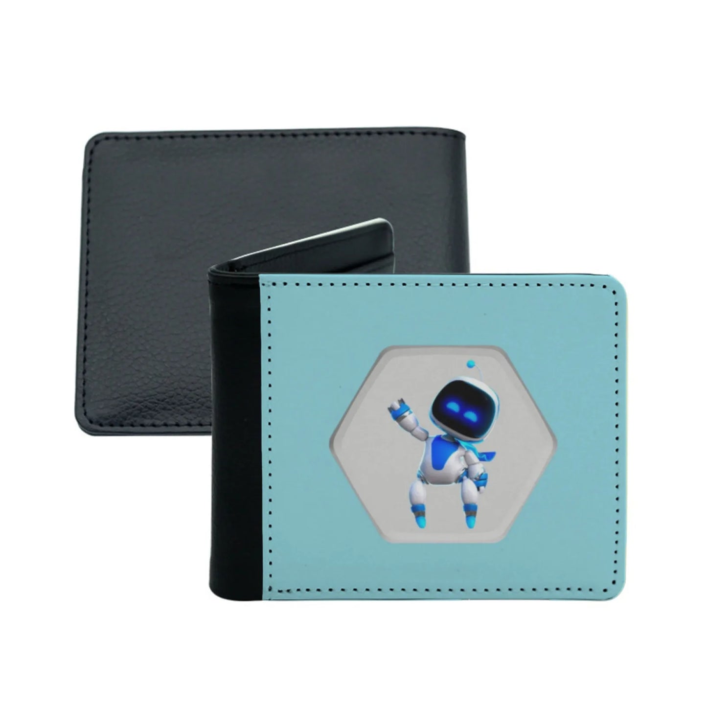 Astro Bot Leather Wallet