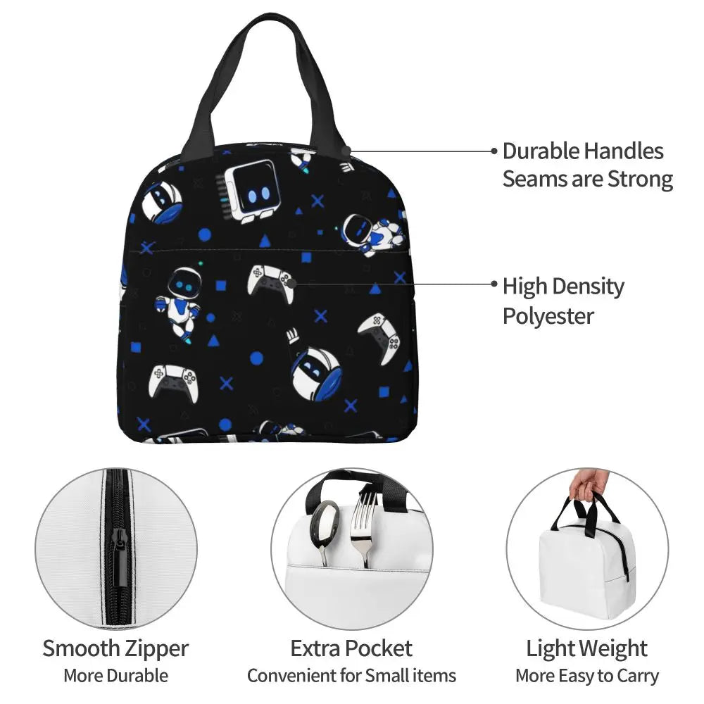 Perfect for Gamers on the Go - Astro Bot Gaming Lunch Bag