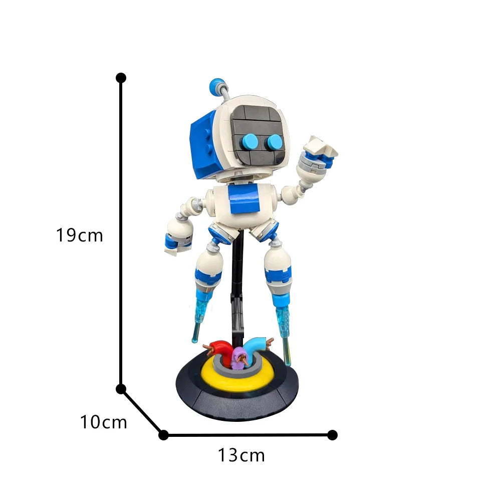 Astro Bot Block Figure Toy – Complete 4-in-1 Building Set