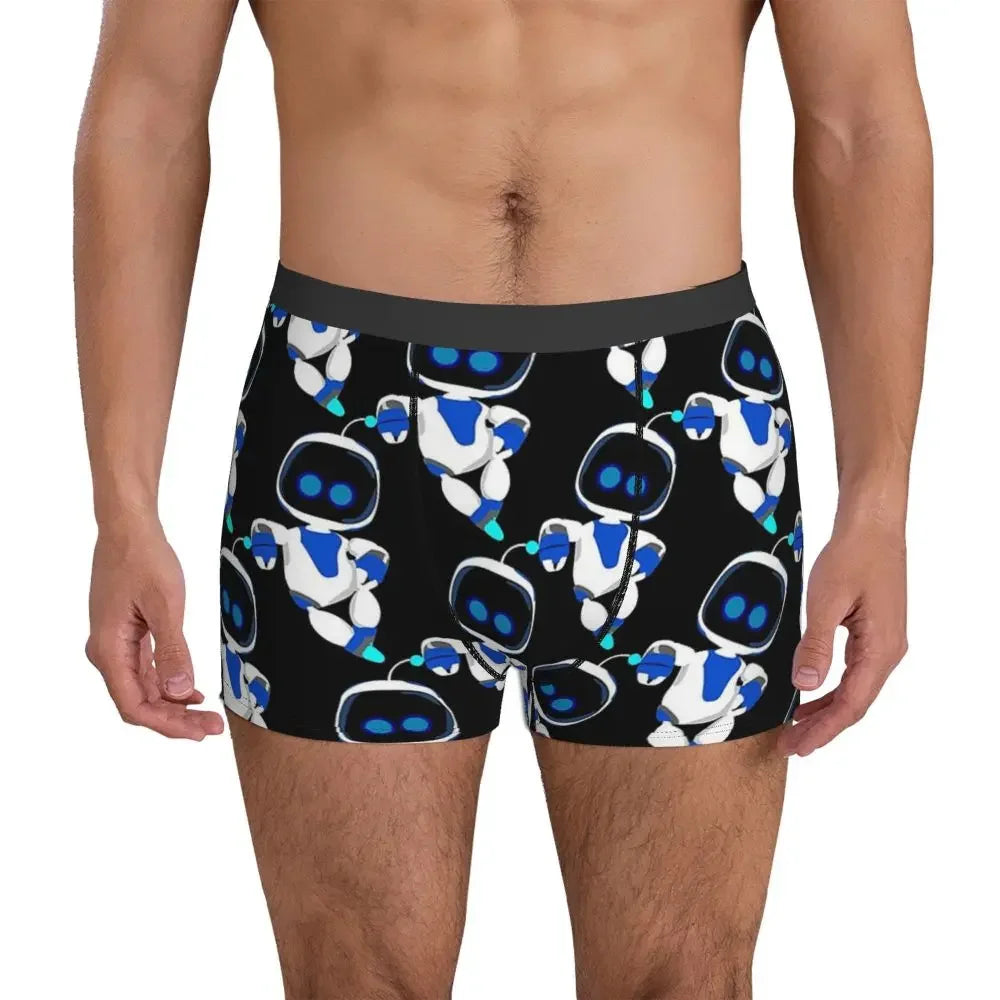 Repeat Pattern Edition Black - Astro Bot Boxers