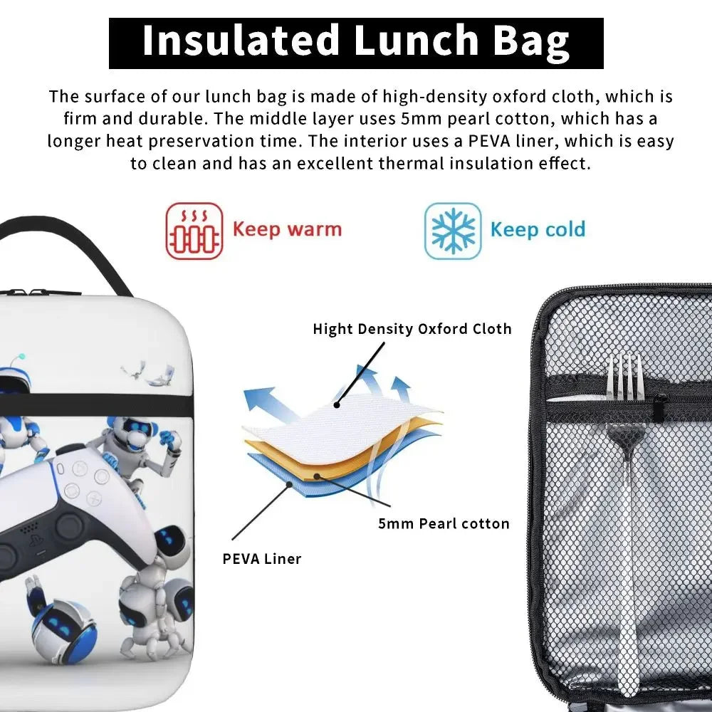 Astro Bot PlayStation Lunch Bag – A Gamer's Essential