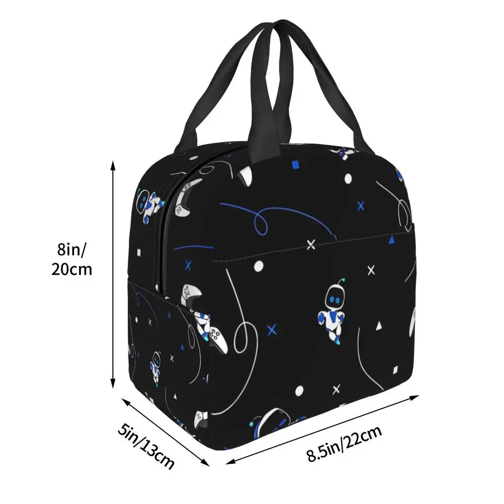 Explore the Universe in Style - Astro Bot Galaxy Lunch Bag