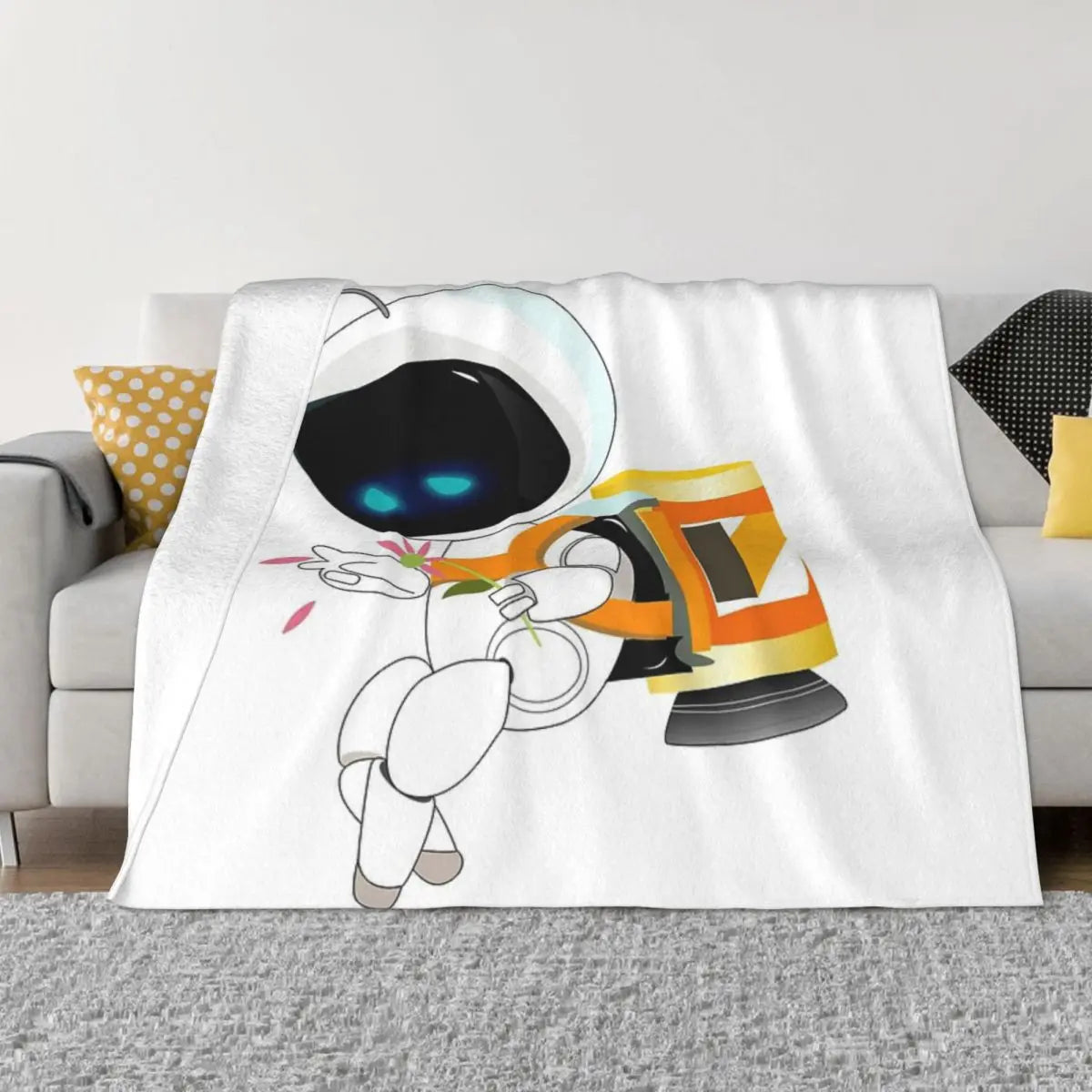 Astro Bot Cozy Fleece Blanket 