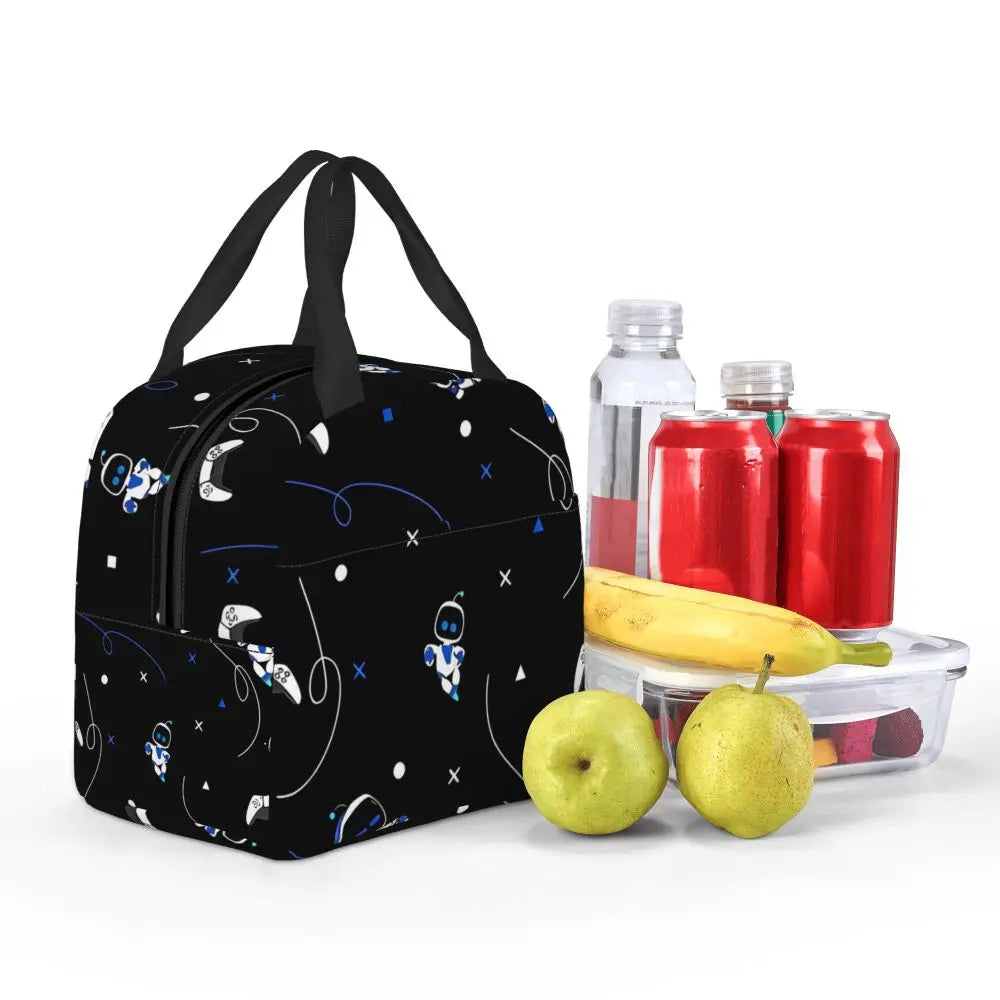 Explore the Universe in Style - Astro Bot Galaxy Lunch Bag