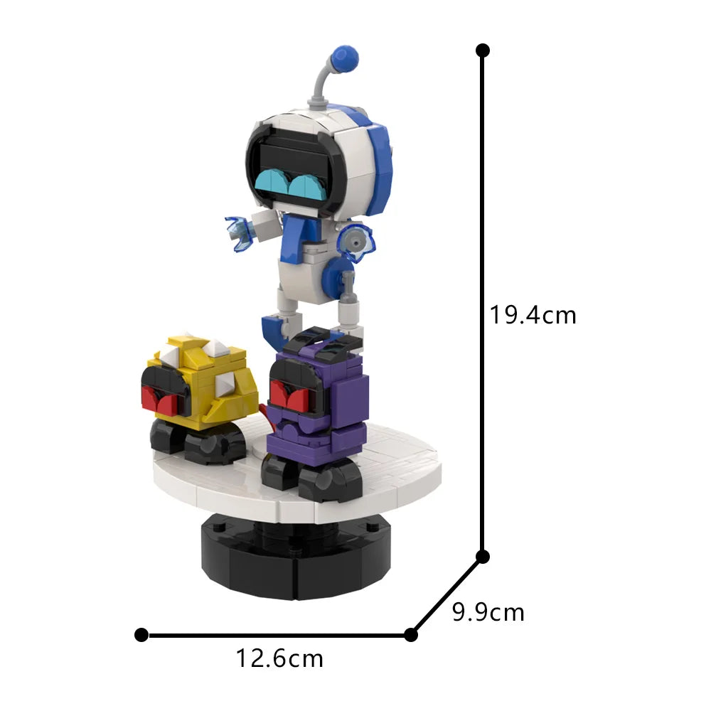 Astro Bot Block Figure Toy – Complete 4-in-1 Building Set