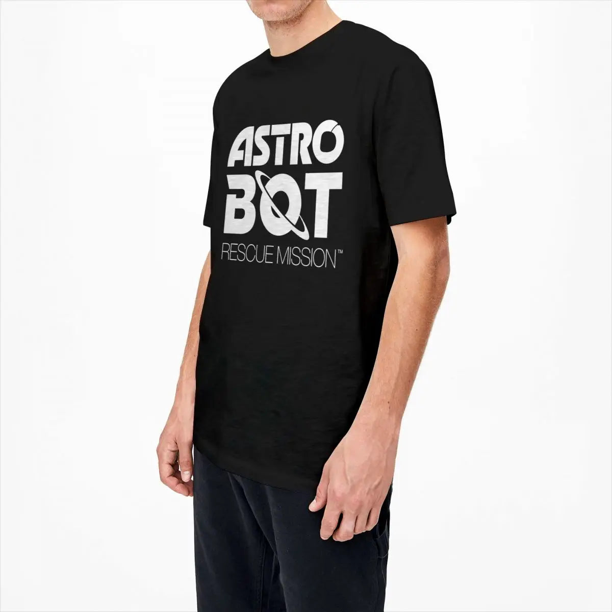 Rescue Mission Black - Astro Bot T-shirt