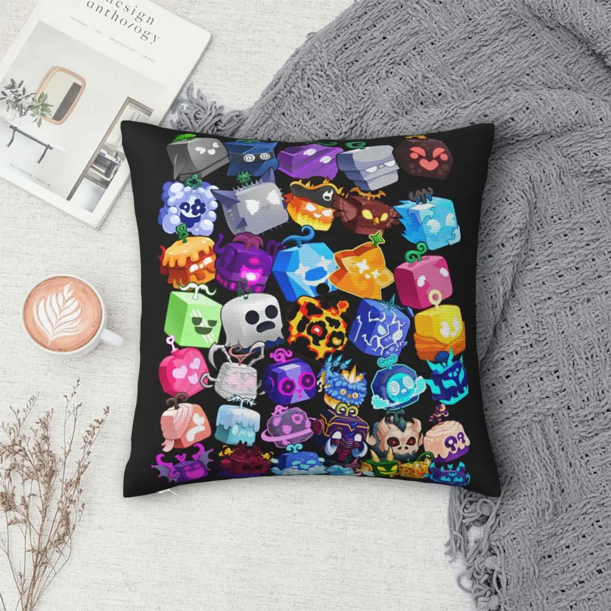 Astro Bot Character Collection Pillow – Colorful Decorative Cushion