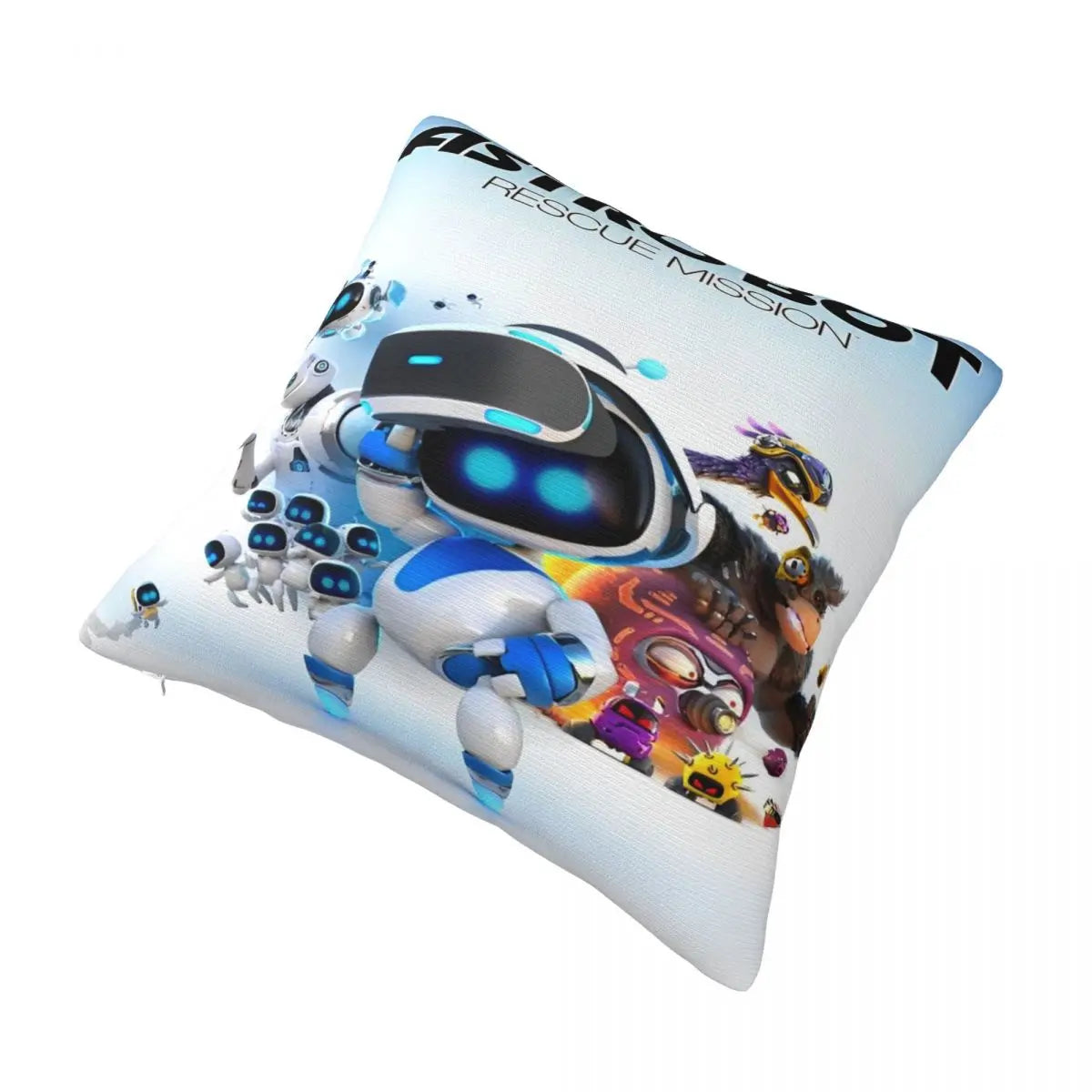 Astro Bot Rescue Mission Decorative Pillow – Exclusive Gaming Cushion