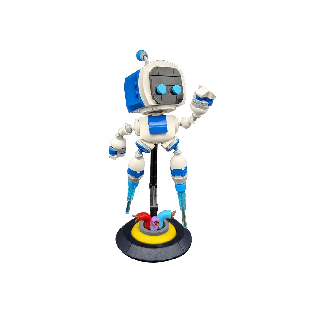 Astro Bot Block Figure Toy – Complete 4-in-1 Building Set