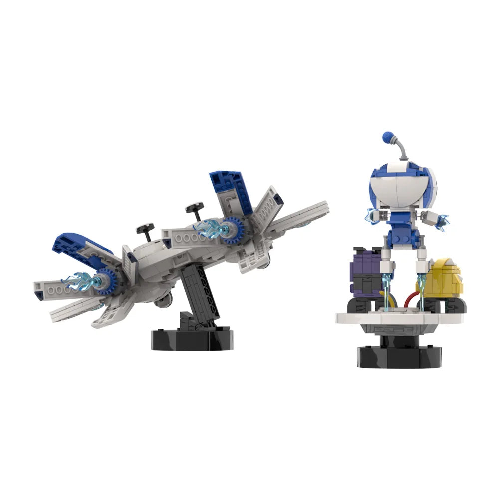 Astro Bot Block Figure Toy – Complete 4-in-1 Building Set