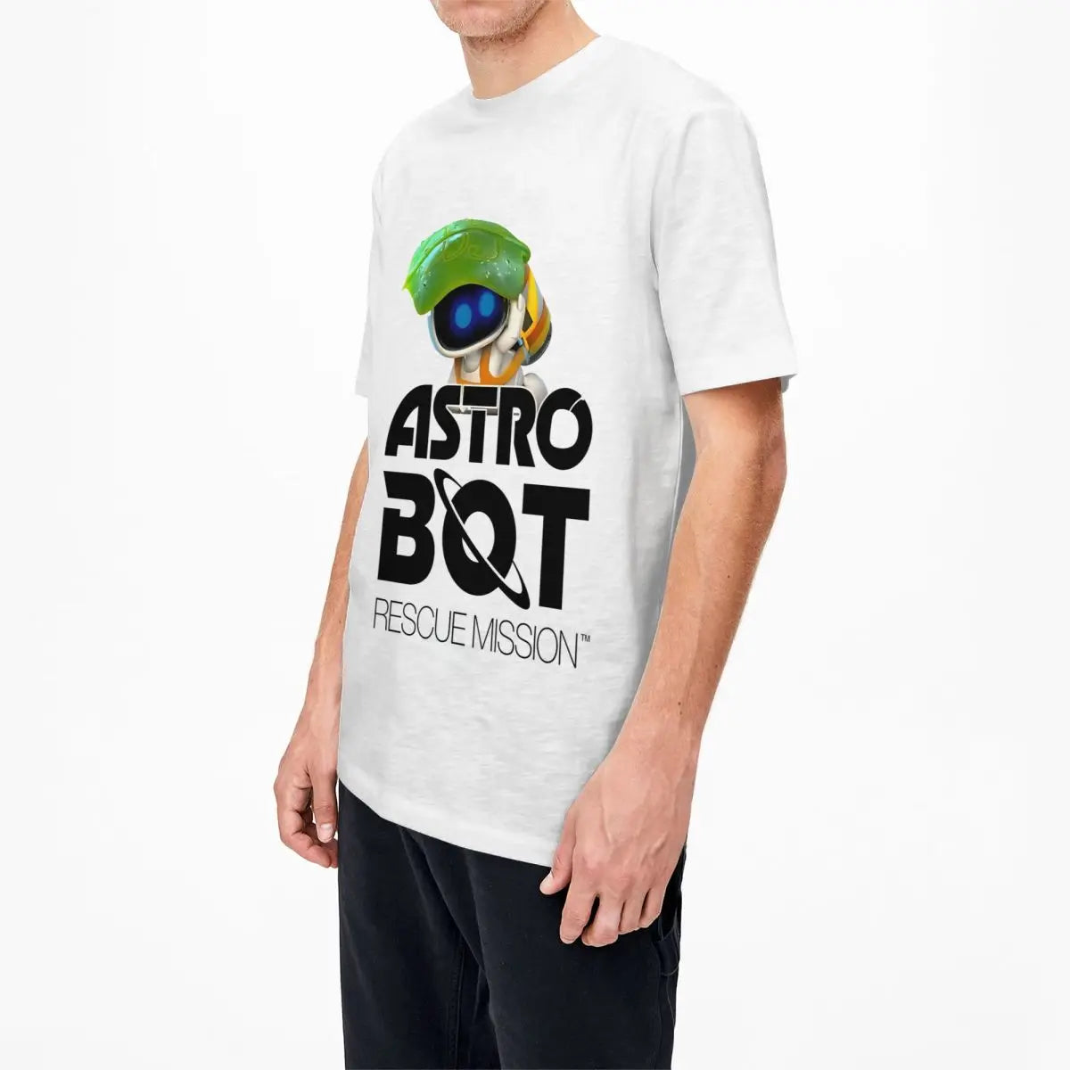 Astro Bot Rescue Mission Khaki - Astro Bot T-Shirt