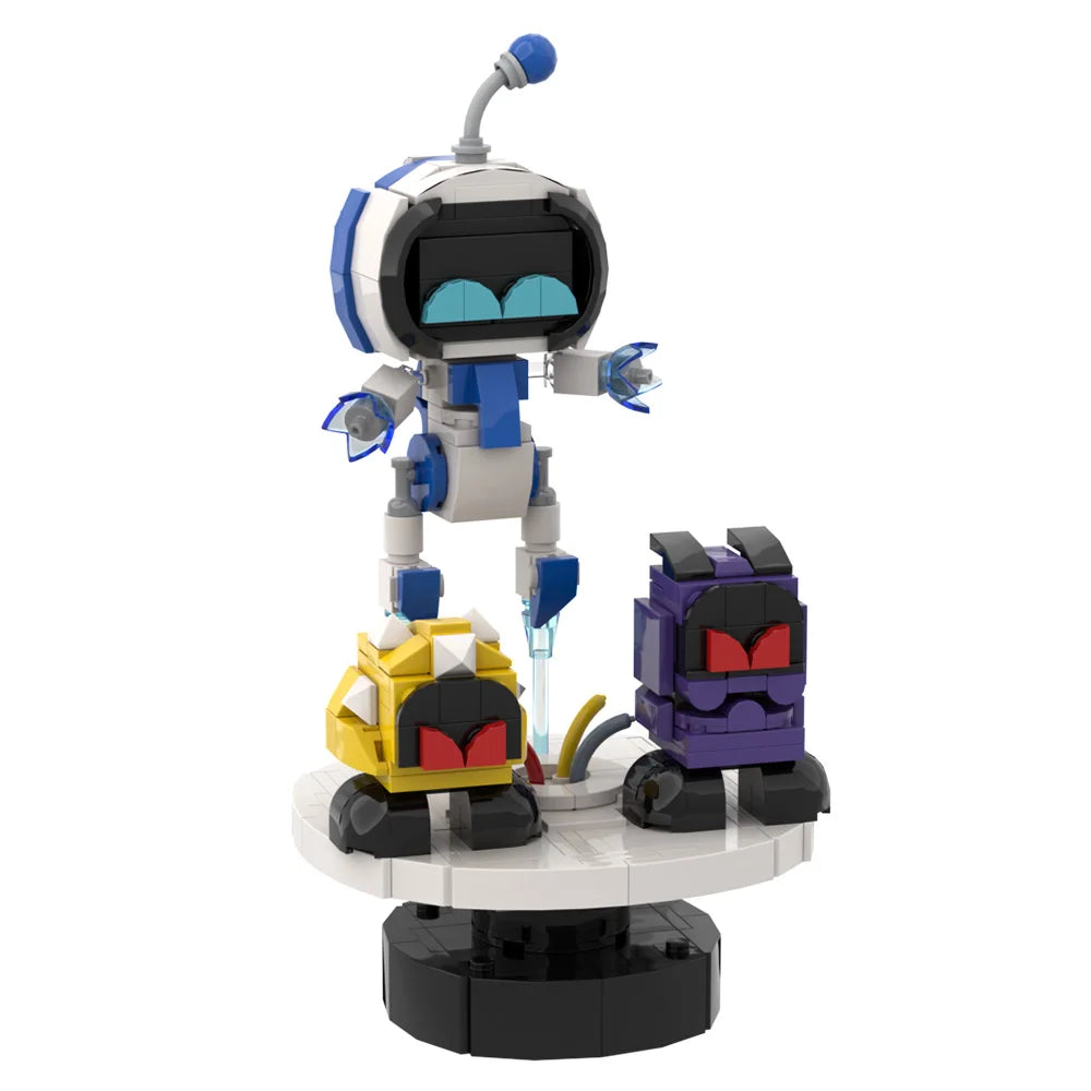 Astro Bot Block Figure Toy – Complete 4-in-1 Building Set