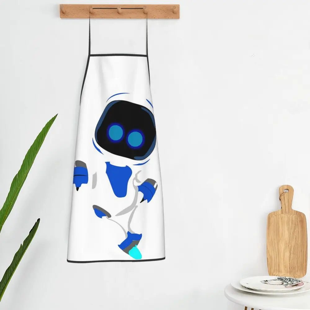 Hero Edition - White - Astro Bot Kitchen Apron