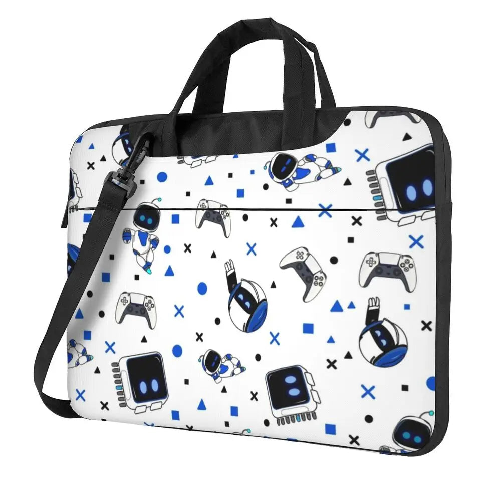 Explore the Playroom – Astro Bot White Laptop Bag