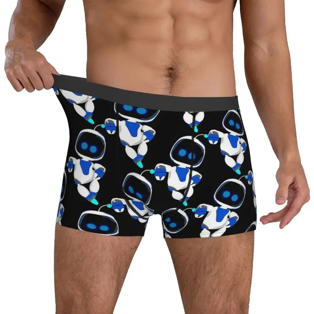 Repeat Pattern Edition Black - Astro Bot Boxers