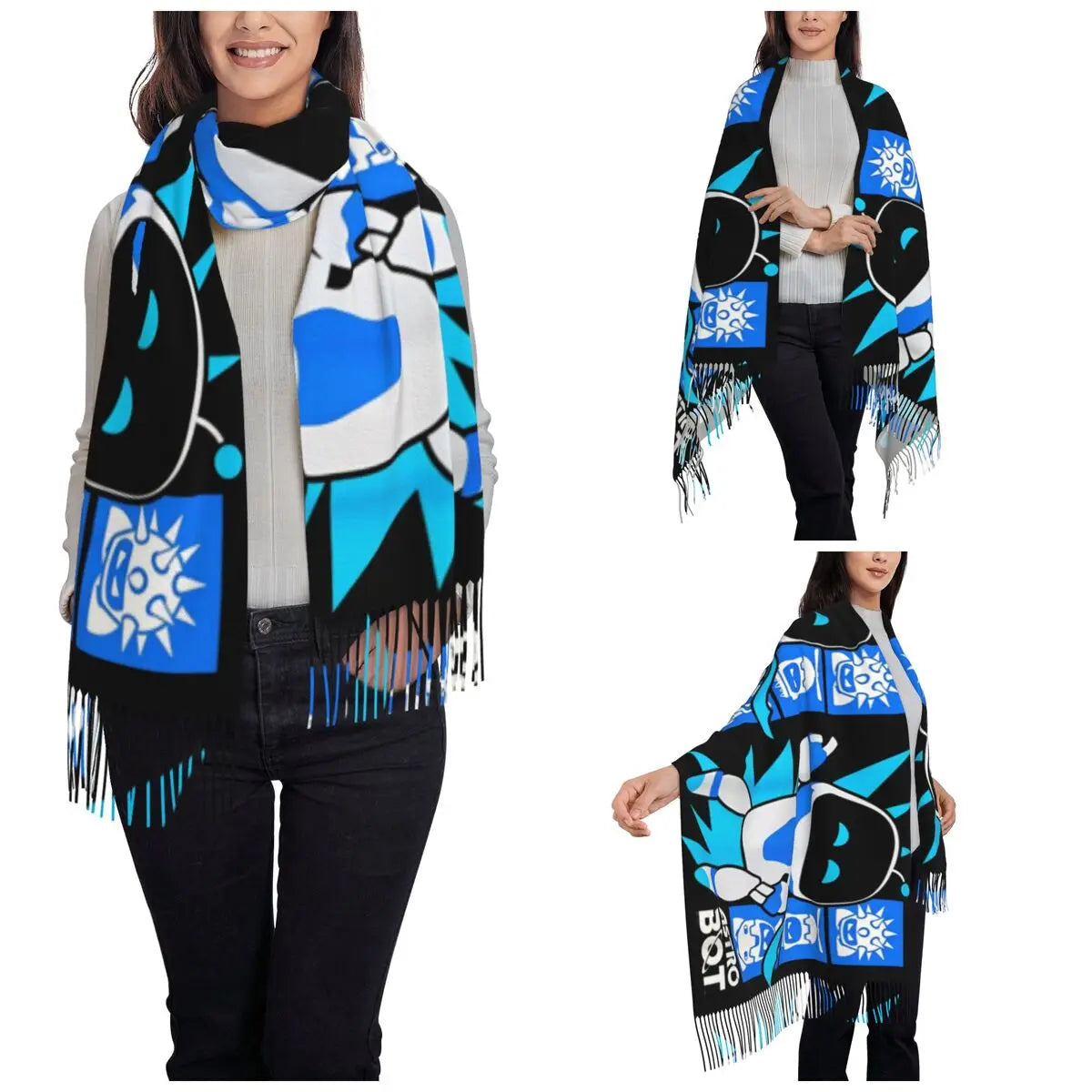 Astro Bot Winter Cashmere Scarf