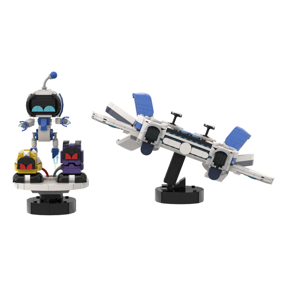 Astro Bot Block Figure Toy – Complete 4-in-1 Building Set