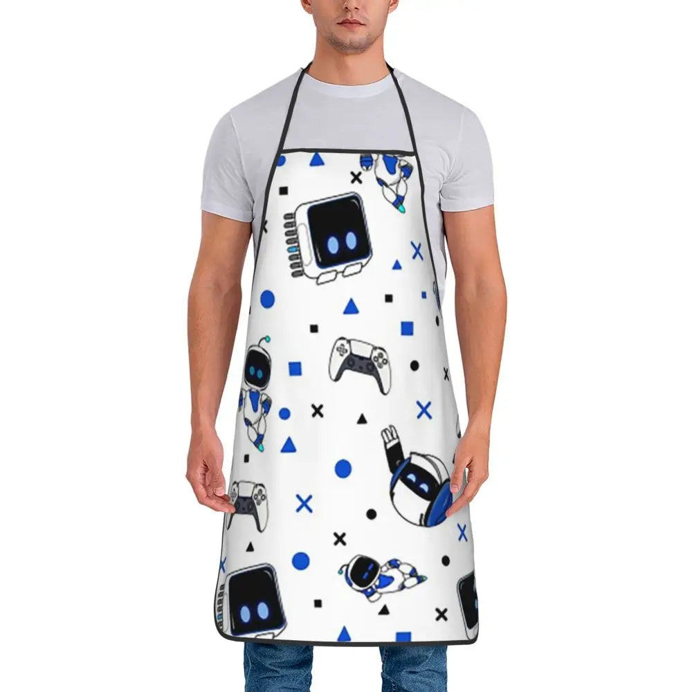 Controller Edition White - Astro Bot Kitchen Apron