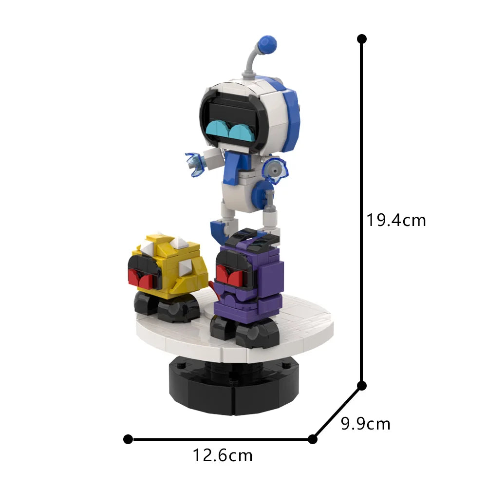 Astro Bot Block Figure Toy – Complete 4-in-1 Building Set