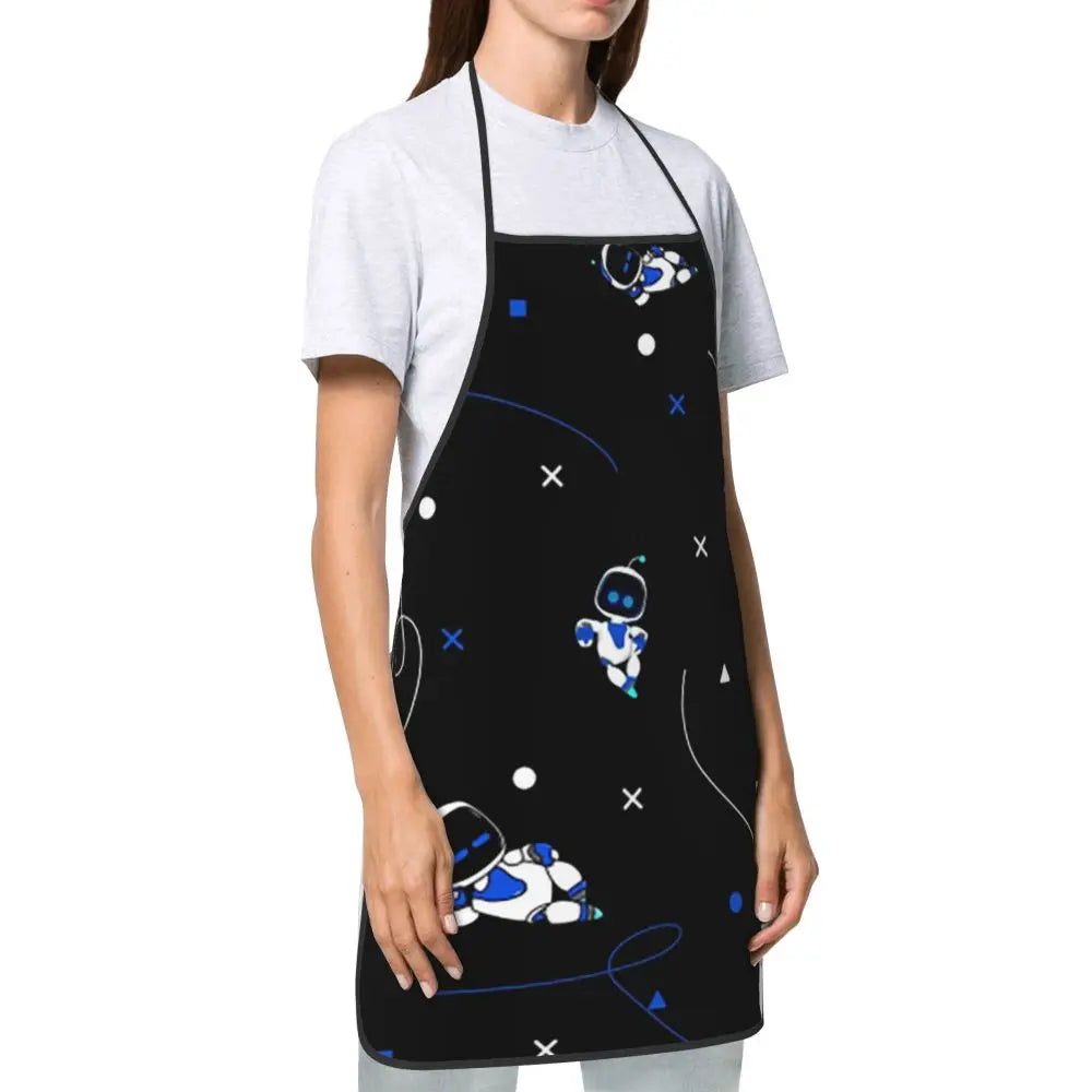 Galactic Adventure Edition Black - Astro Bot Kitchen Apron