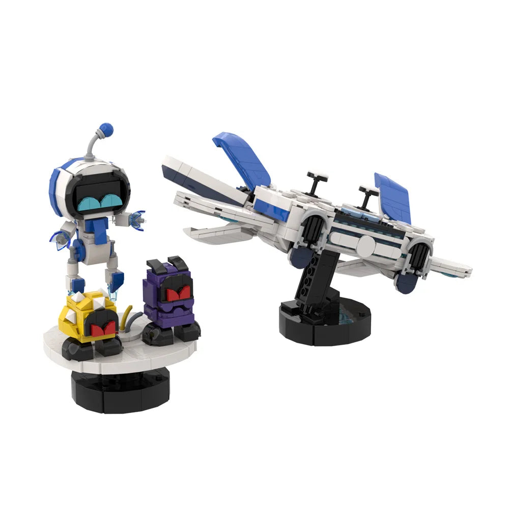 Astro Bot Block Figure Toy – Complete 4-in-1 Building Set