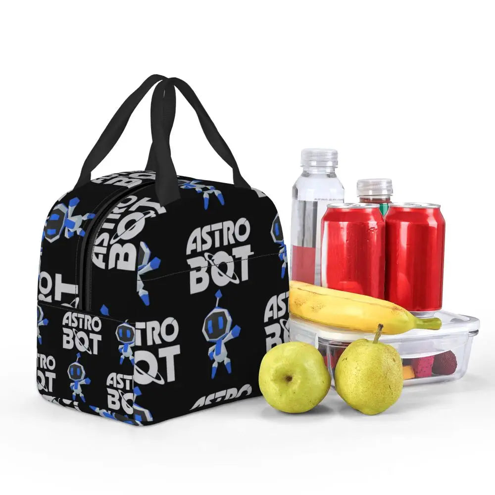 Stay Fresh in Style - Astro Bot All-Over Print Lunch Bag