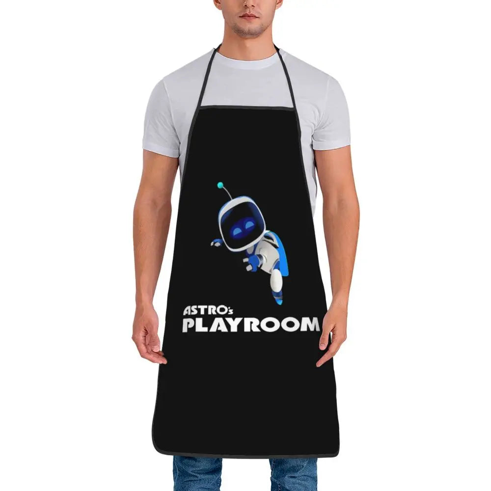 Playroom Edition Black - Astro Bot Kitchen Apron