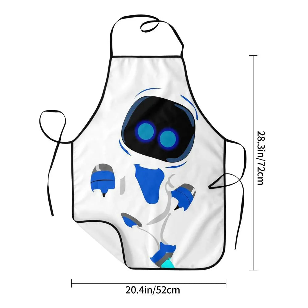 Hero Edition - White - Astro Bot Kitchen Apron