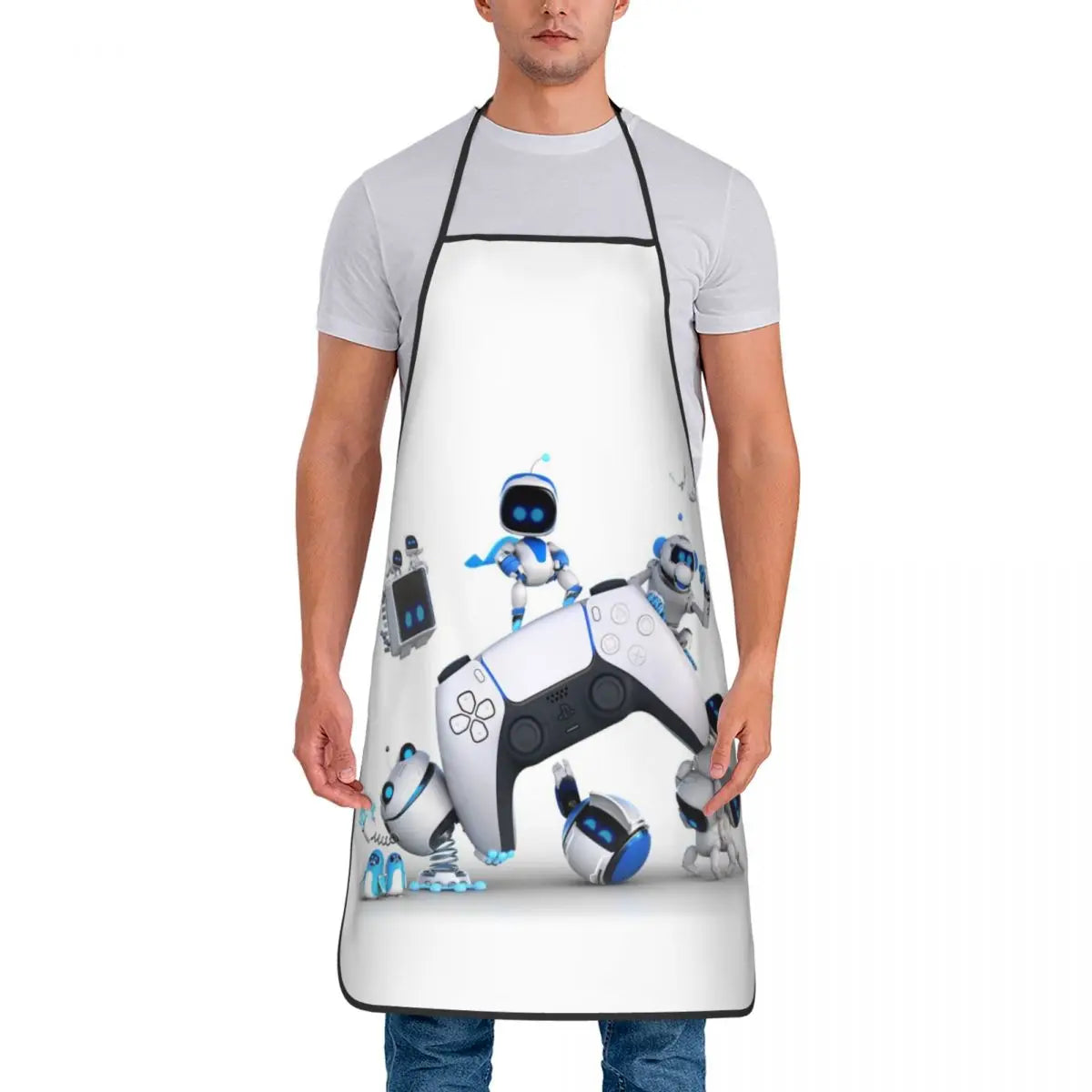 Controller Edition White - Astro Bot Kitchen Apron