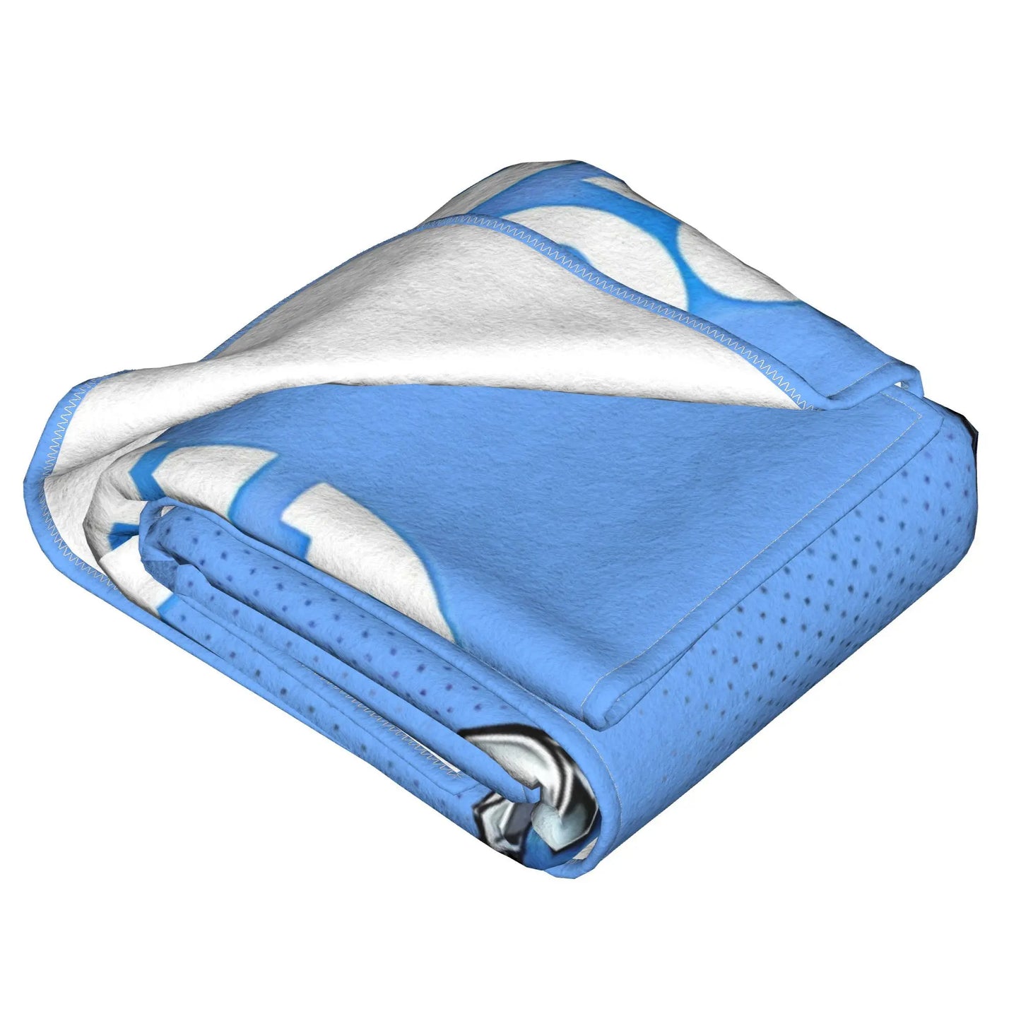 Cozy Astro Bot Fleece Blanket