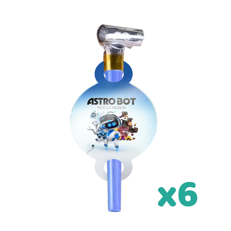 Astro Bot Party Blowouts (Set of 6)