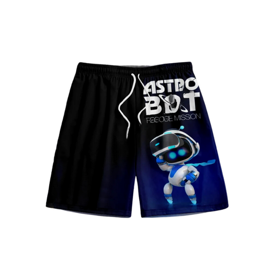 Gear Up for Action with Astro Bot – Rescue Mission Basketball Shorts