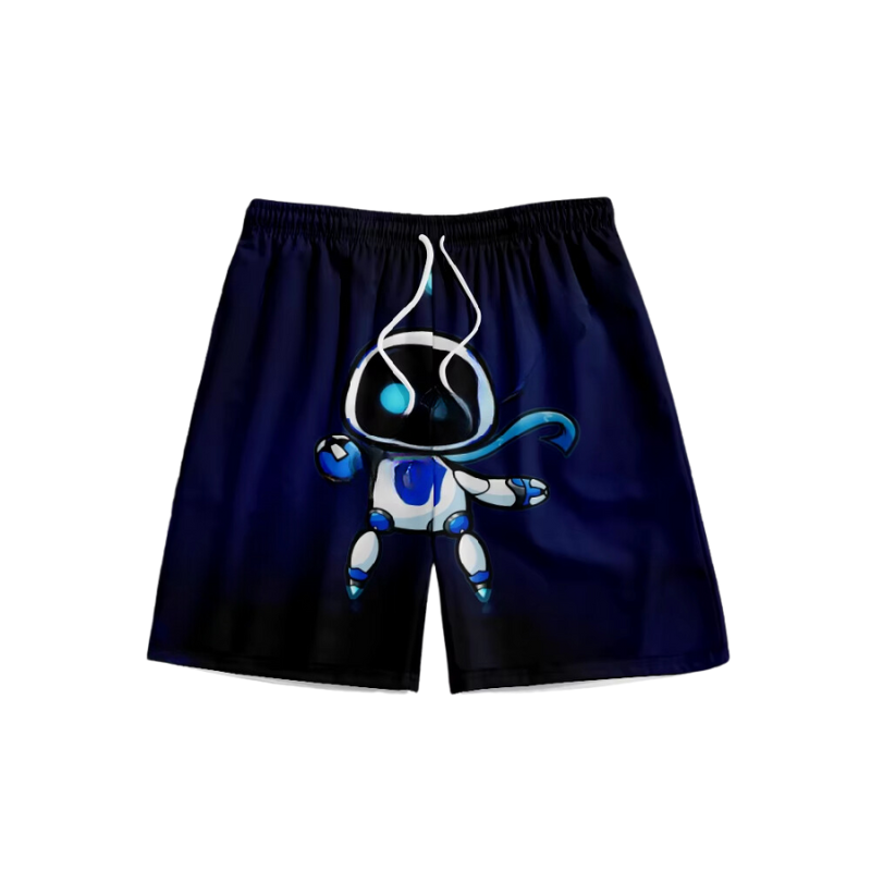 Unleash Your Inner Hero with Astro’s Playroom – Dark Astro Bot Basketball Shorts