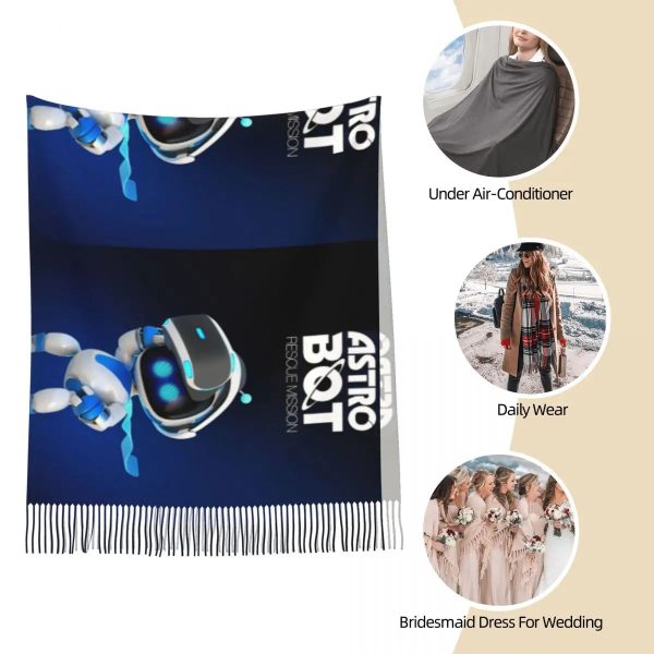 Astro Bot Silk Scarf