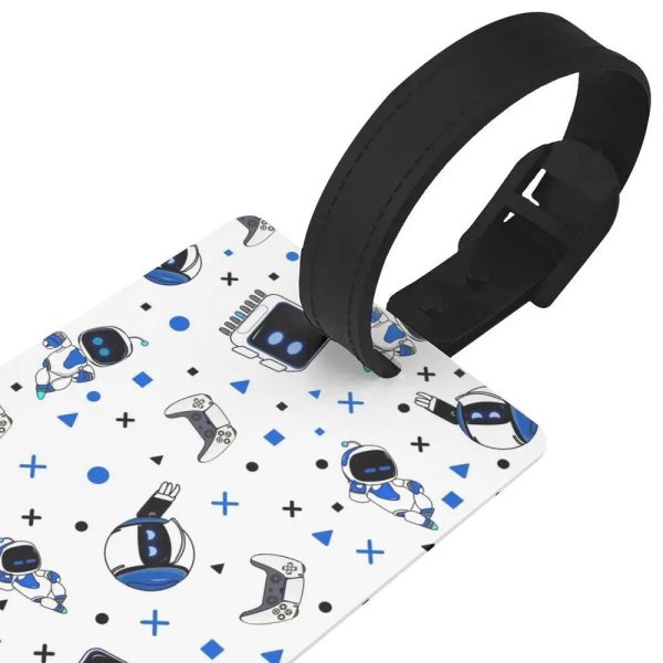 Level Up Your Travel with Astro’s Playroom - Astro Bot Patterned Luggage Tag