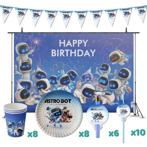 Astro Bot Party Cups (Set of 8)