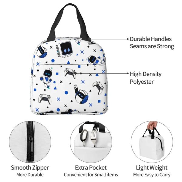 Astro Bot Rescue Mission Lunch Bag - Keep Your Meals Fresh in Style