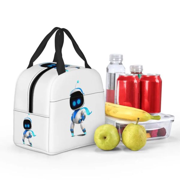 Keep Your Meals Fresh with Style - Astro's Playroom Lunch Bag (white)