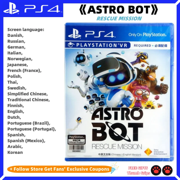 Astro Bot Rescue Mission – PlayStation 4 (VR Required)