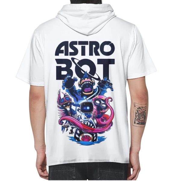 Bold Astro Bot Graphic for Gaming Fans