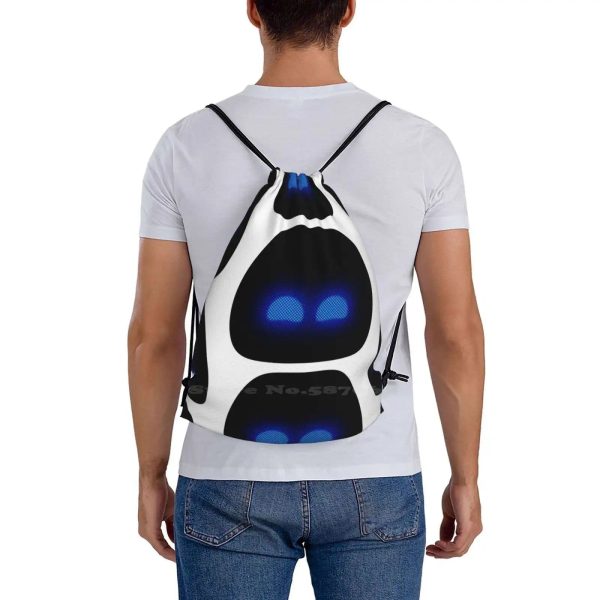 Stylish and Functional for Every Fan - Astro Bot Drawstring Bag