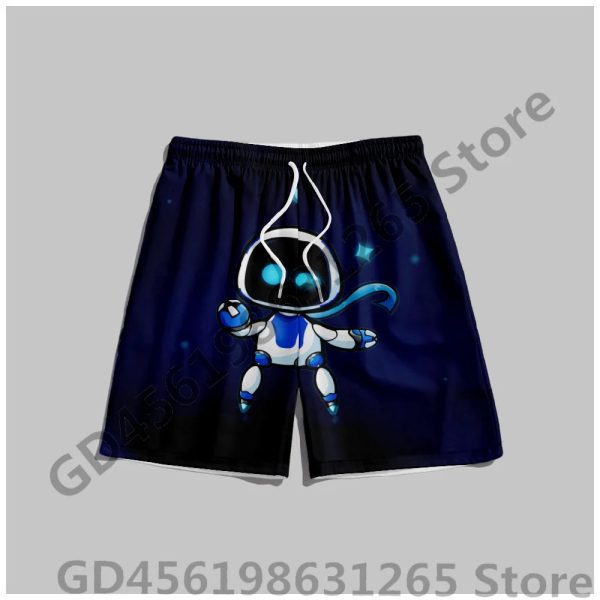 Fashion Summer ASTRO BOT Beach Shorts Men Ball Pants Hip Hop Boys/Kids Clothing Harajuku Jogging Pants Casual Breathable Shorts