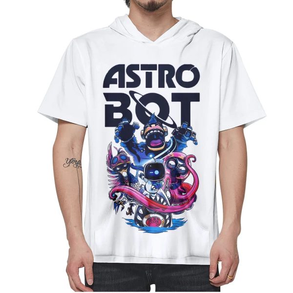 Bold Astro Bot Graphic for Gaming Fans