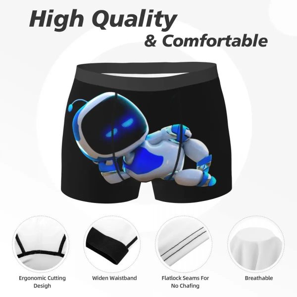 Relax Mode Edition Black - Astro Bot Boxers