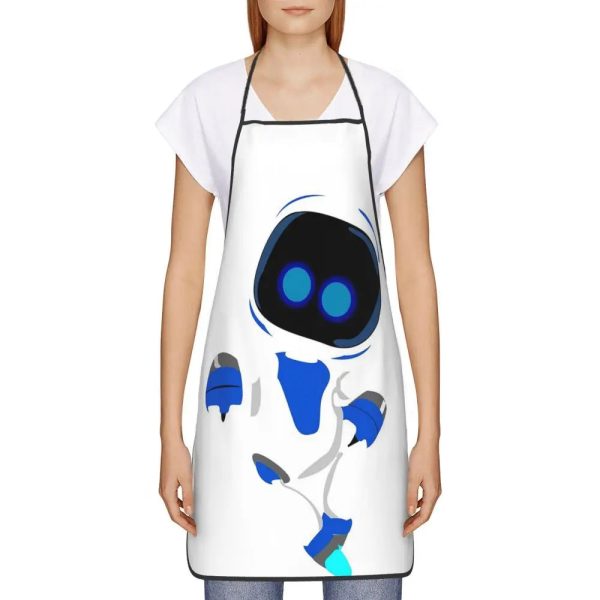 Hero Edition - White - Astro Bot Kitchen Apron